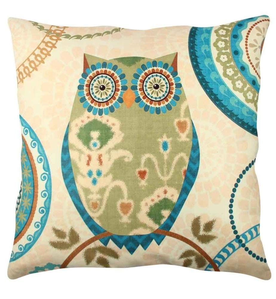 Cuscino, Multicolore, 50% cotone - 50% poliestere