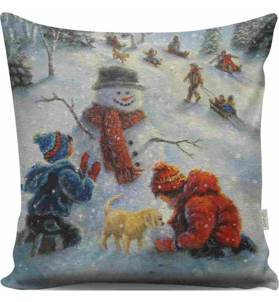 Cuscino, Multicolore, 50% cotone - 50% poliestere