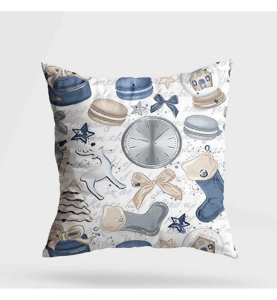 Cushion, Multicolor, 50% Cotton - 50% Polyester