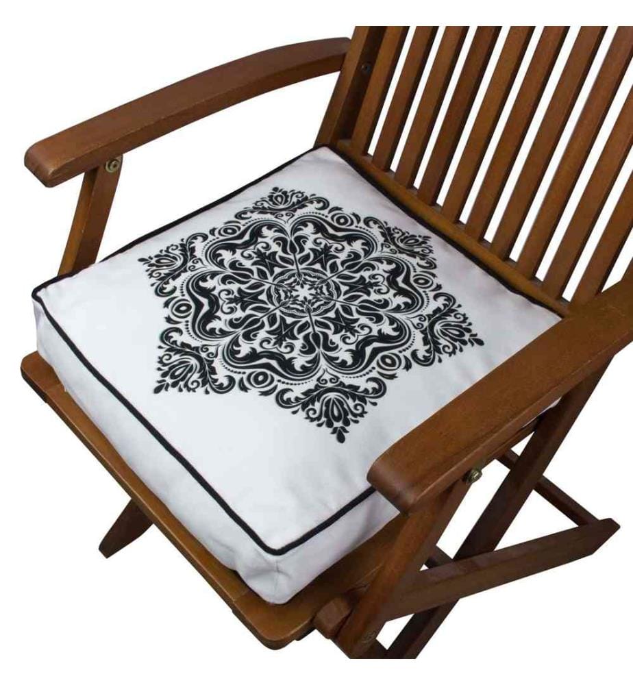 Cuscino, Multicolore, 50% cotone - 50% poliestere