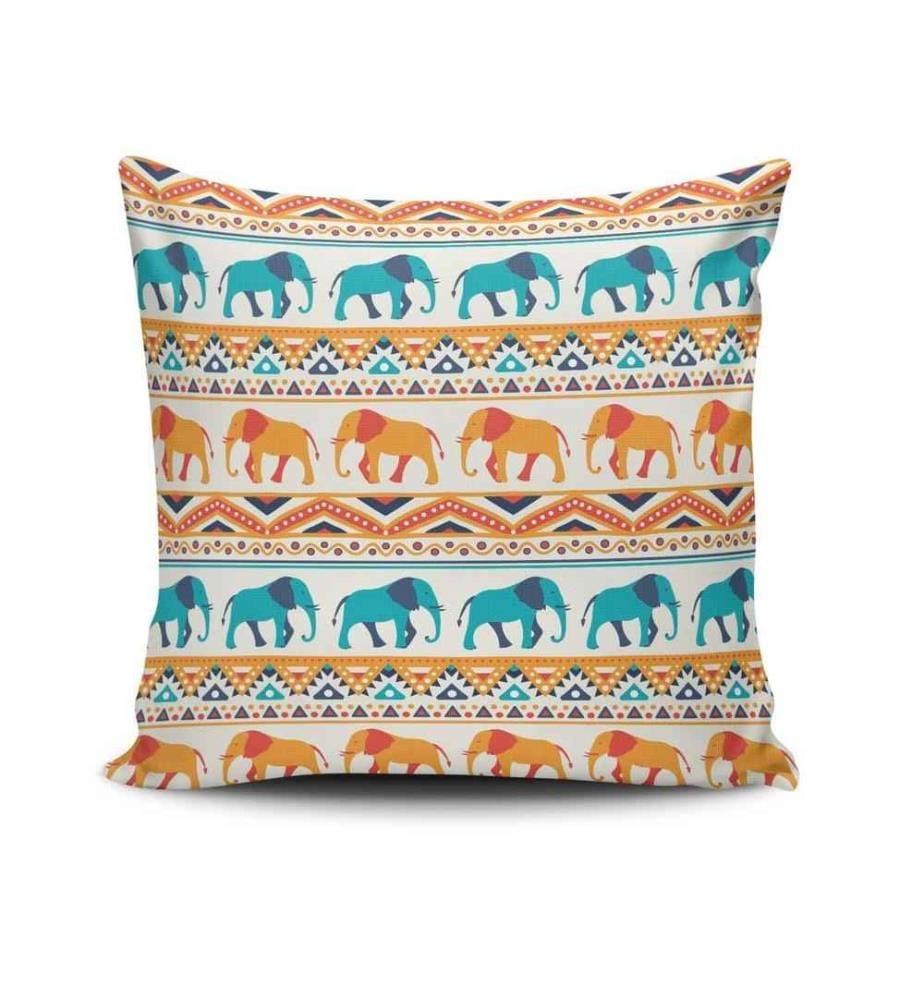 Kissenbezug, Multicolor, 50% Baumwolle - 50% Polyester