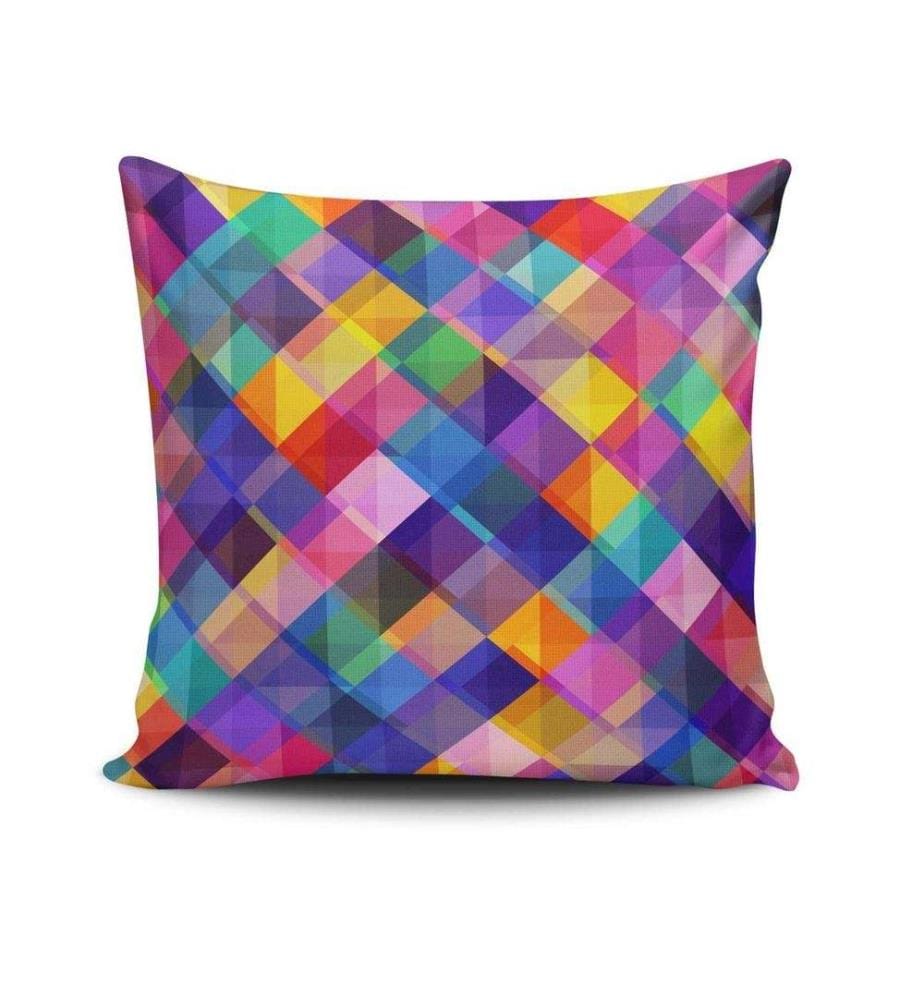 Kissenbezug, Multicolor, 50% Baumwolle - 50% Polyester