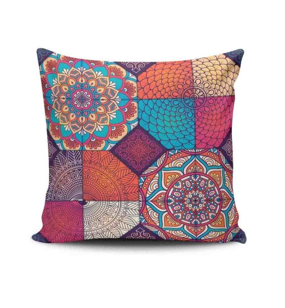 Kissenbezug, Multicolor, 50% Baumwolle - 50% Polyester