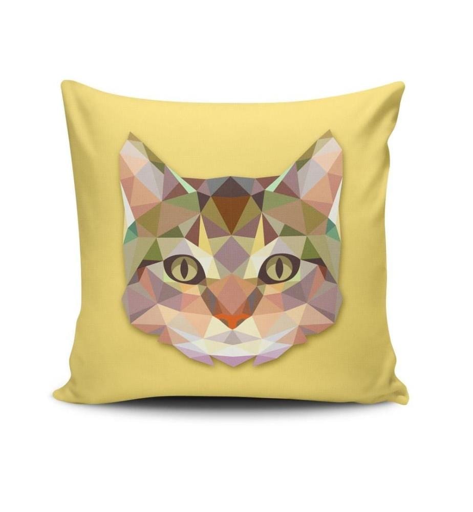Kissenbezug, Multicolor, 50% Baumwolle - 50% Polyester