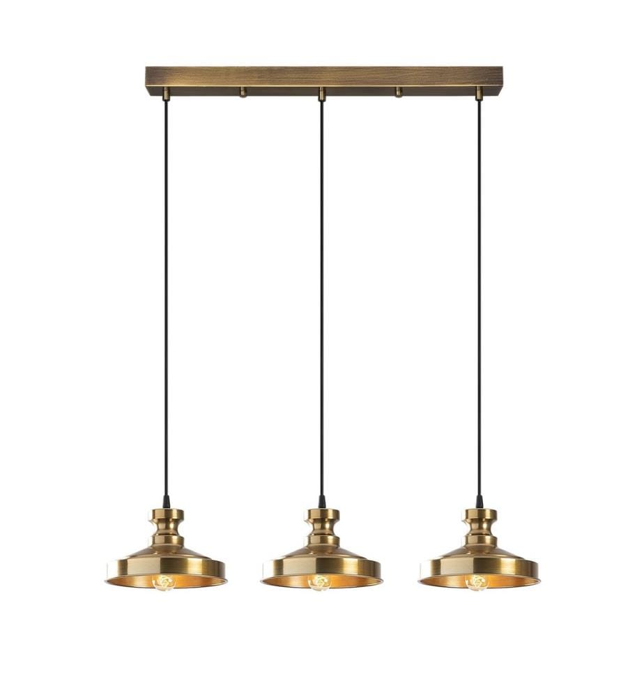 Jahrgang, Kronleuchter, 72 X 22 cm, Metallkörper