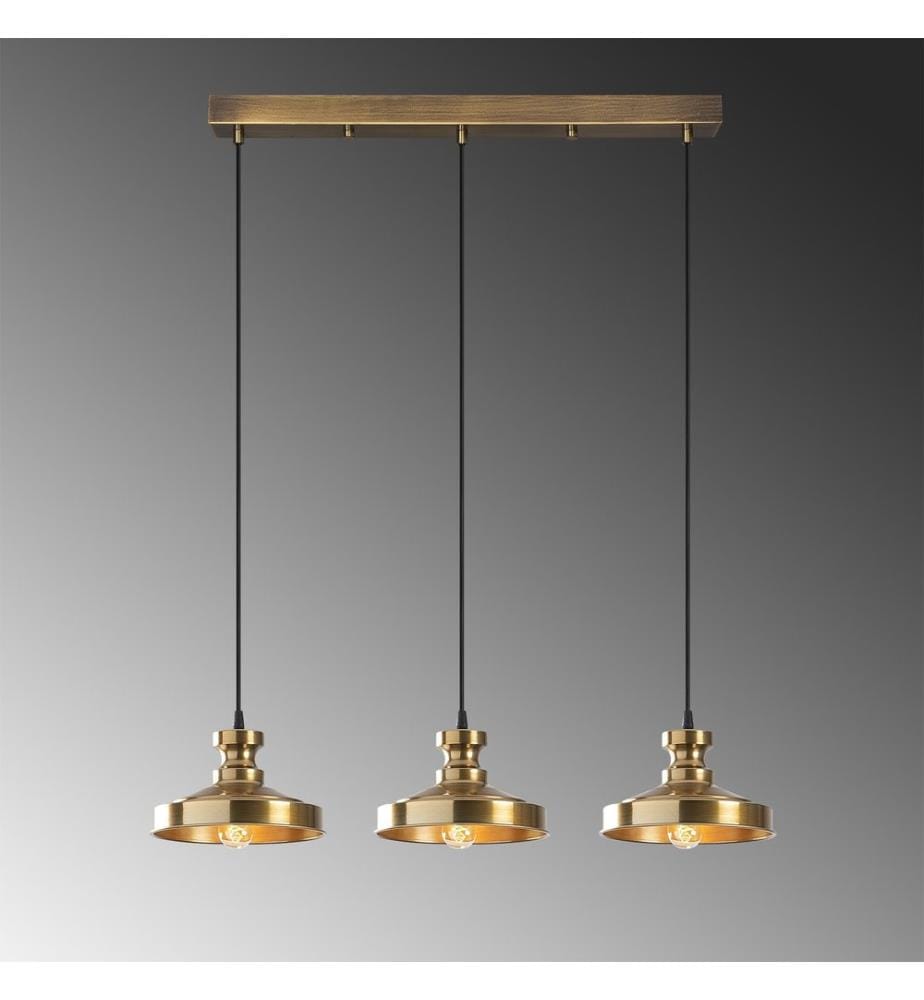 Jahrgang, Kronleuchter, 72 X 22 cm, Metallkörper