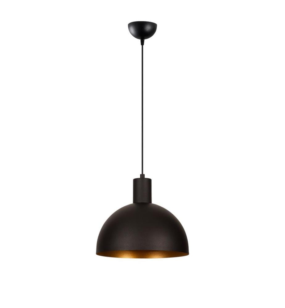Schwarz,Gold, Kronleuchter, Metallkörper