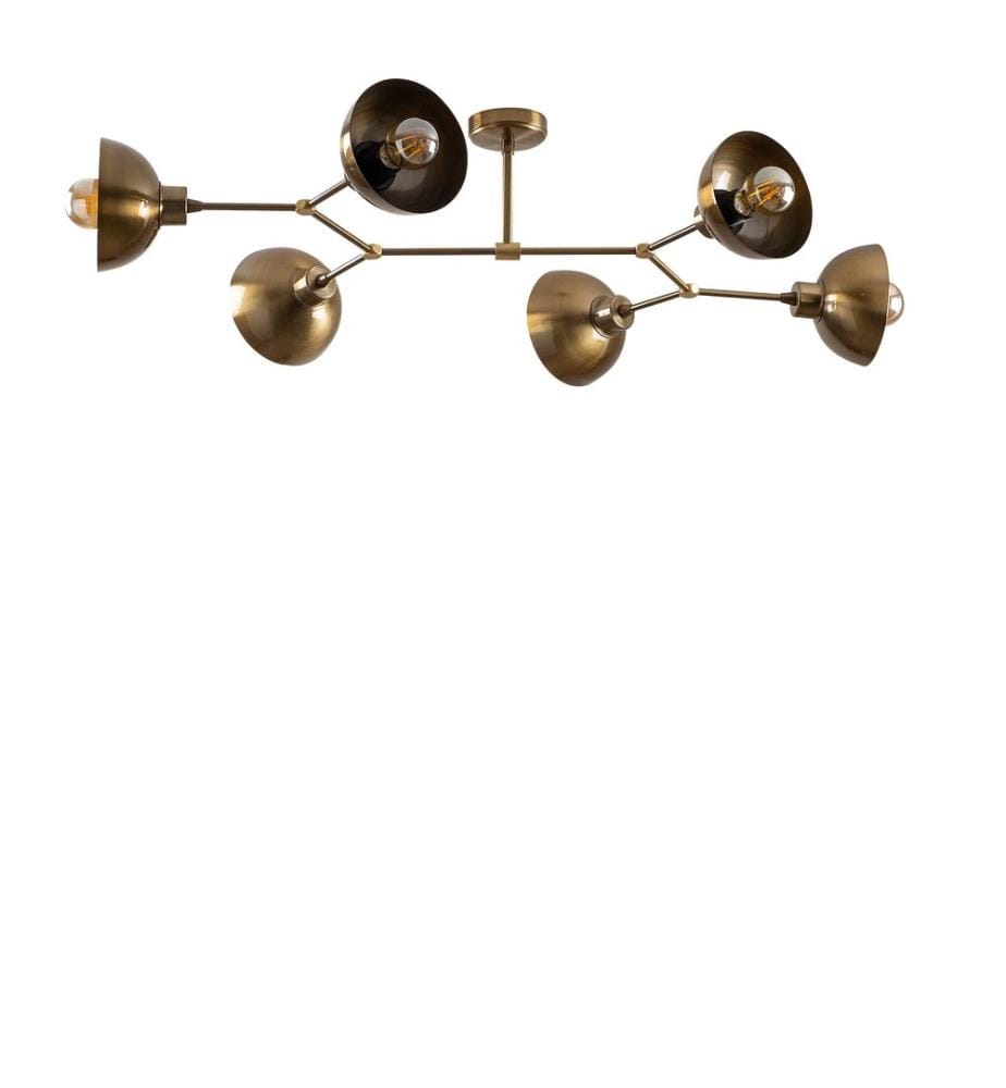 Jahrgang, Kronleuchter, 102 X 52 cm, Metallkörper