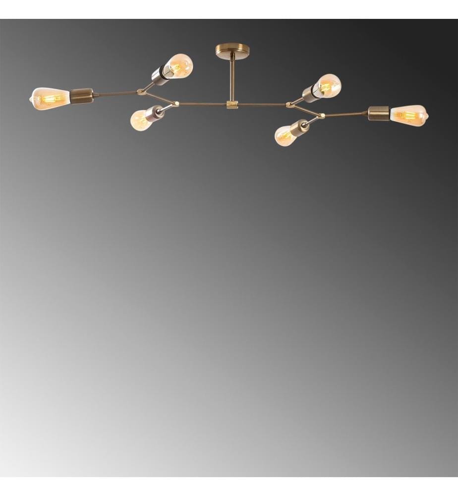 Jahrgang, Kronleuchter, 95 X 48 cm, Metallkörper