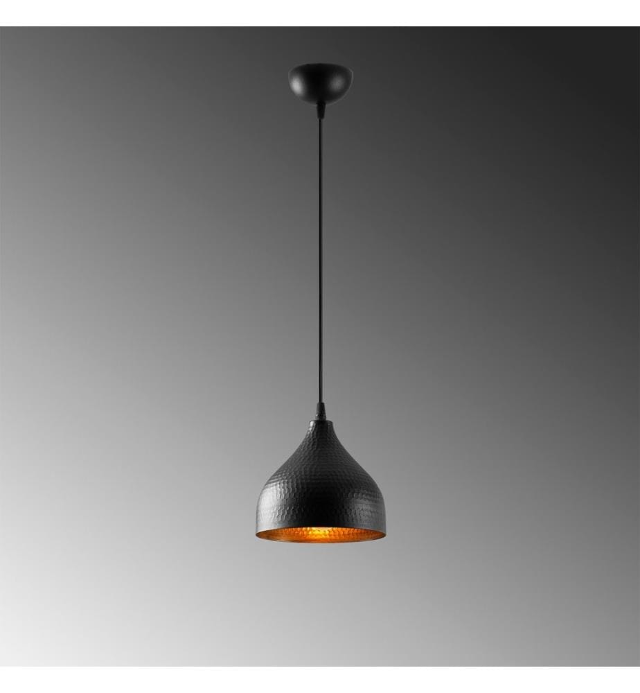 Schwarz, Kronleuchter, 18 X 18 cm, Metallkörper