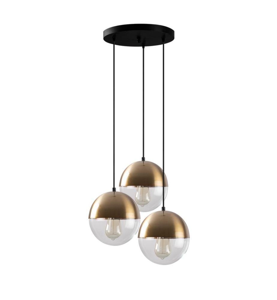 Jahrgang, Kronleuchter, 44 X 44 cm, Metallkörper