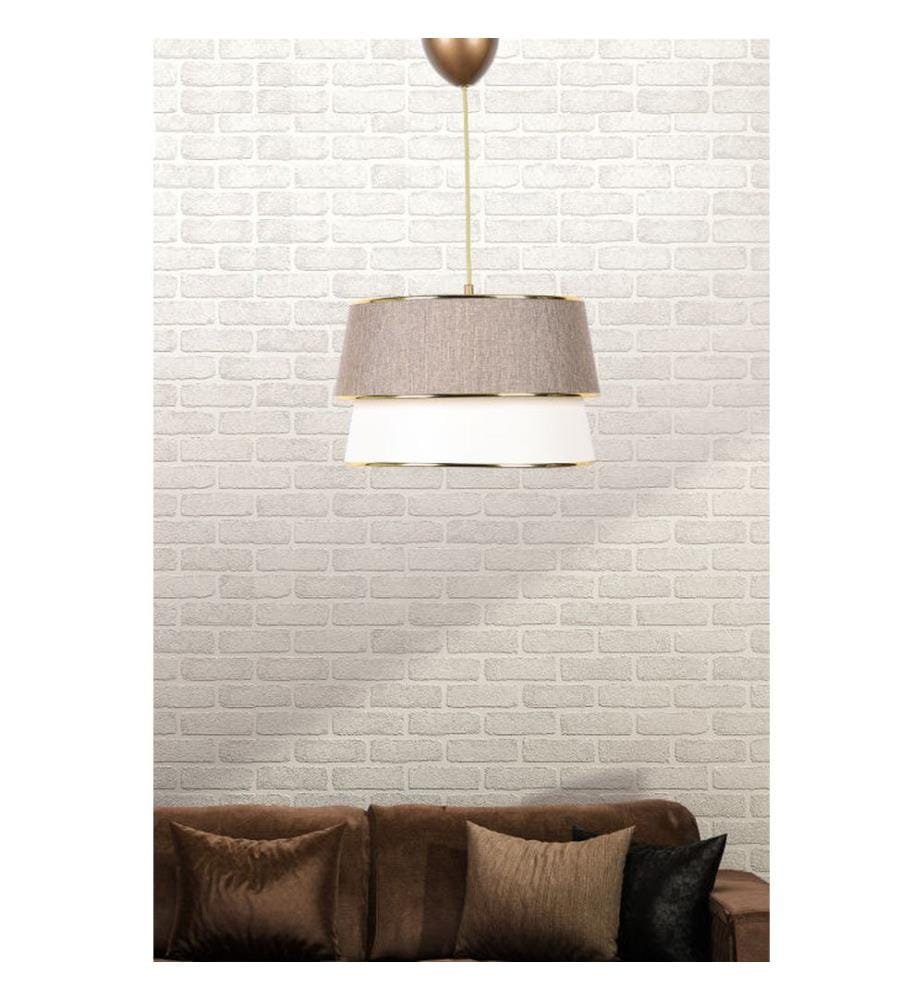 Beige, Crème, Lustre, Corps Métallique