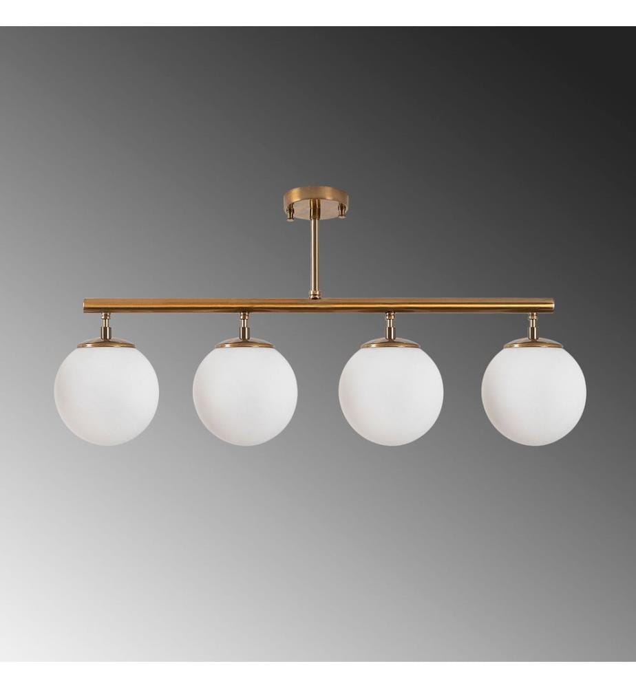 Jahrgang, Kronleuchter, 70 X 15 X 35 cm, Metallkörper