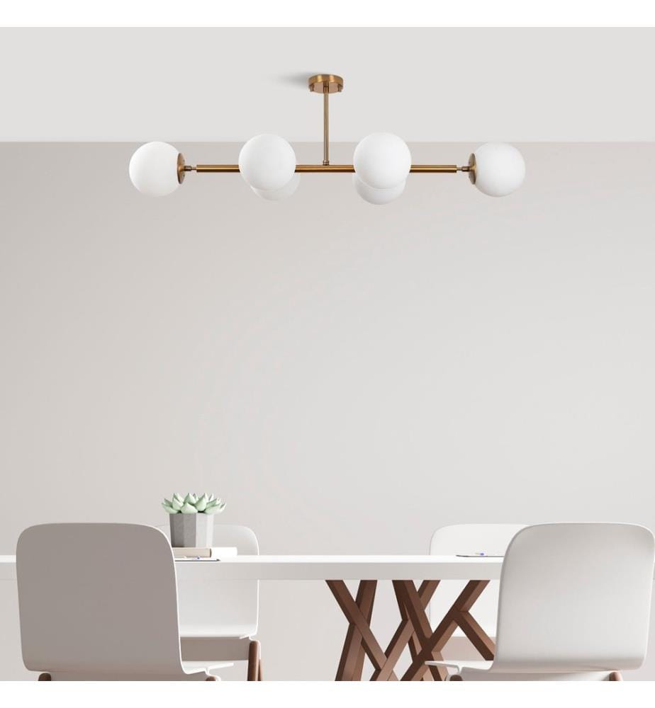 Jahrgang, Kronleuchter, 110 X 40 X 35 cm, Metallkörper
