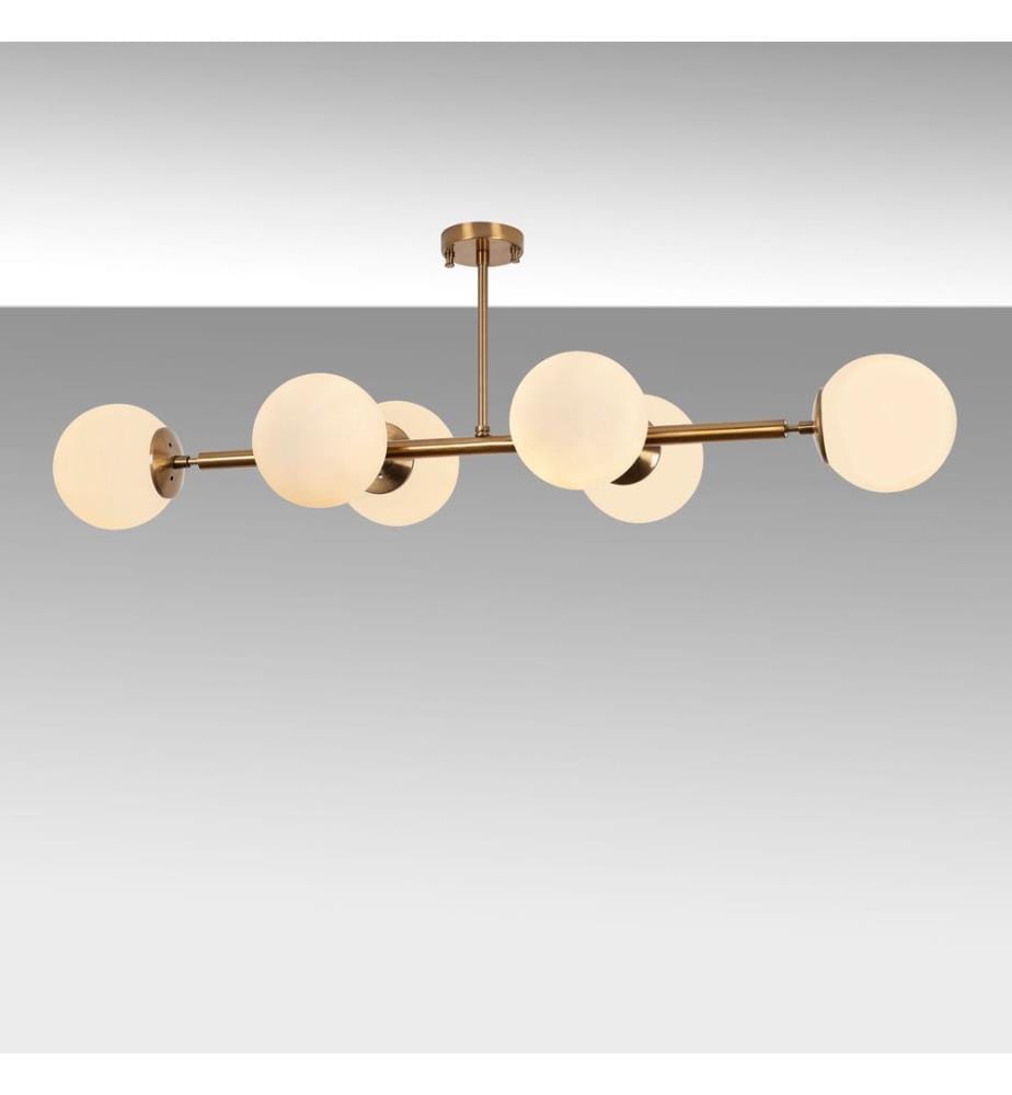 Jahrgang, Kronleuchter, 110 X 40 X 35 cm, Metallkörper
