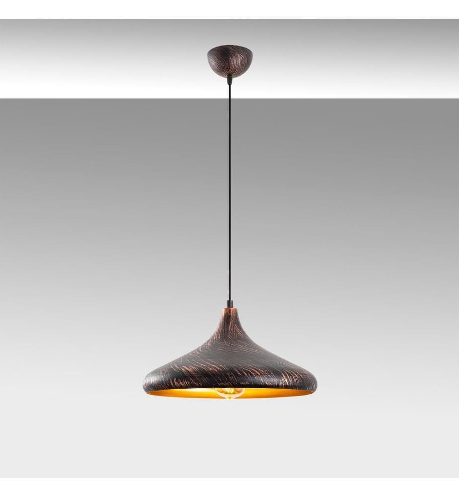 Bunt, Kronleuchter, 34 X 34 X 29 cm, Metallkörper