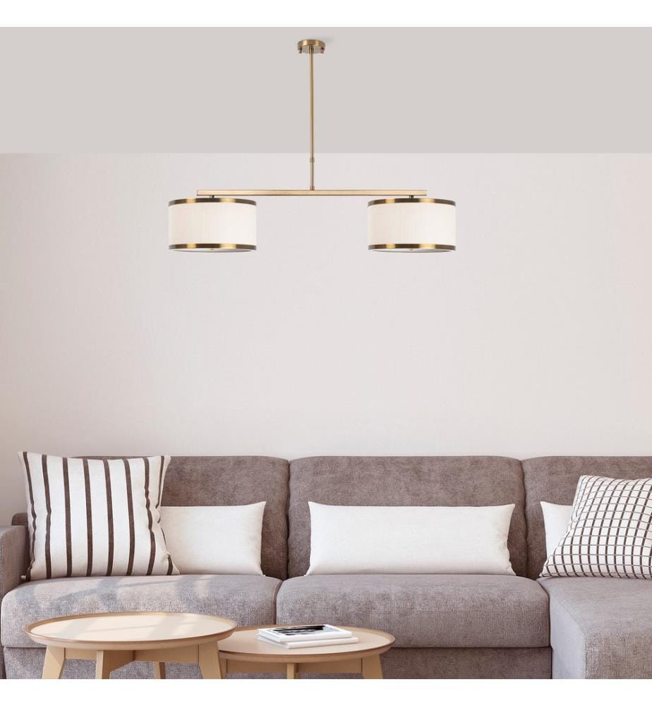 Jahrgang, Kronleuchter, 100 X 30 X 37 cm, Metallkörper