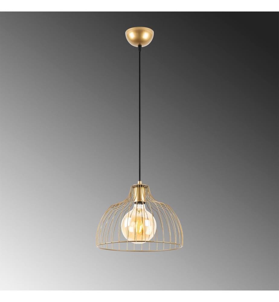 Glänzendes,Gold, Kronleuchter, 28 X 28 X 126 cm, Metallkörper