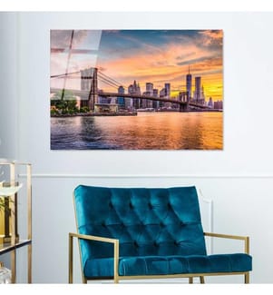 Pittura decorativa in vetro temperato, Multicolore, 100% vetro temperato