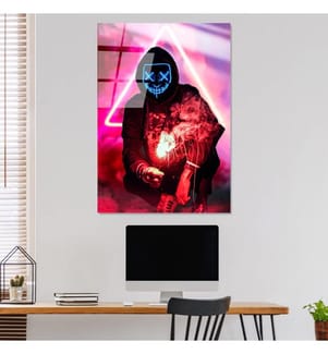 Pittura decorativa in vetro temperato, Multicolore, 100% vetro temperato