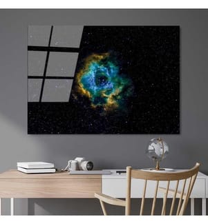 Pittura decorativa in vetro temperato, Multicolore, 100% vetro temperato