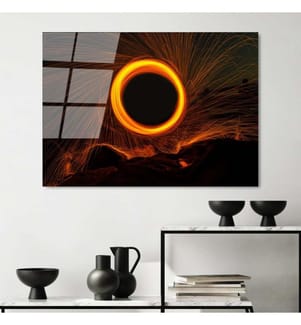 Pittura decorativa in vetro temperato, Multicolore, 100% vetro temperato