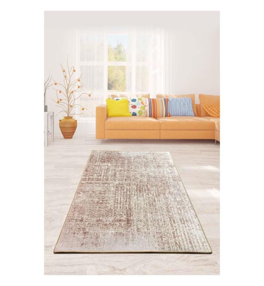 Carpet, Beige, 100% Polyester, 140 x 190 cm