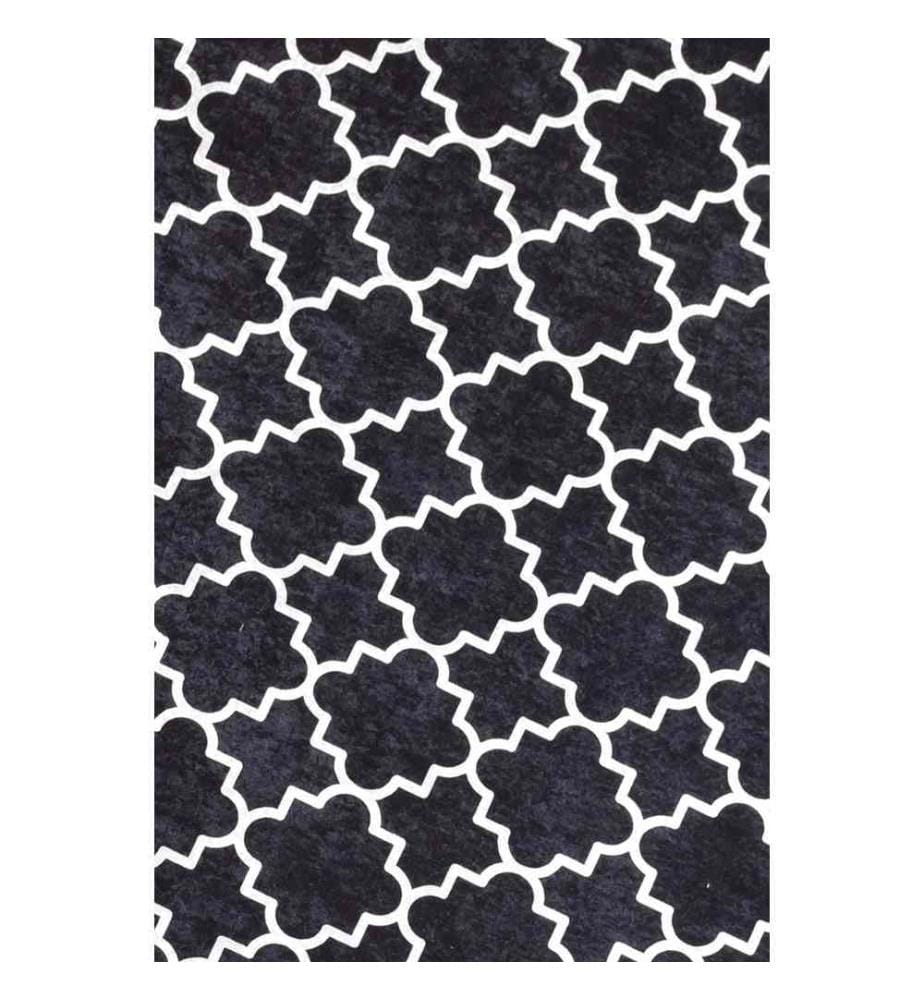 Hallenteppich, 150 x 200, , Schwarz Weiss, 50% Samtgewebe - 50% Polyester, 4 mm Florhöhe