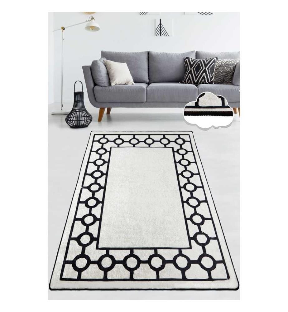 Tapis de salle, Ecru, 100% Polyester, 100 x 300 cm