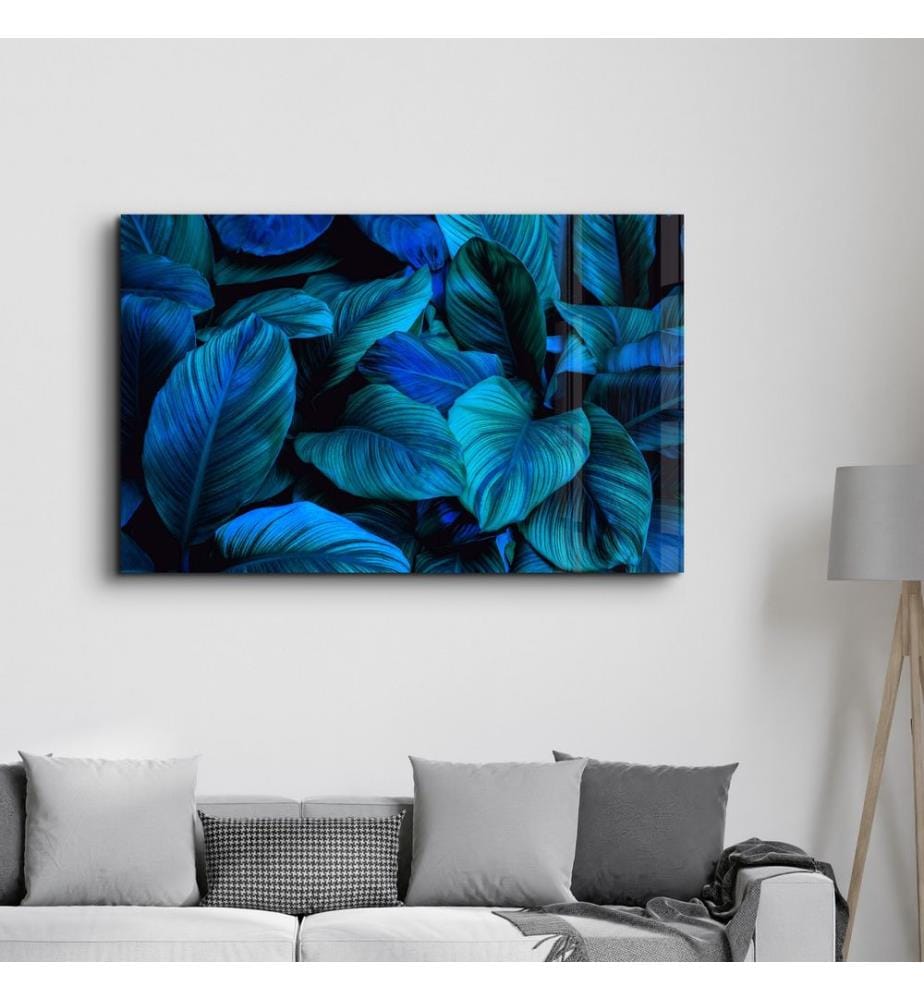 Dekoratives Gemälde aus gehärtetem Glas, mehrfarbig, 100 % HÄRTETES GLAS