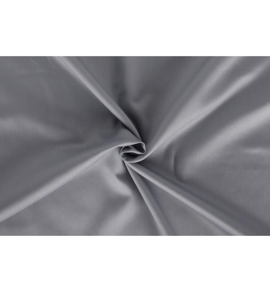 Set copripiumino King Satin, Grigio, Cotone Satin