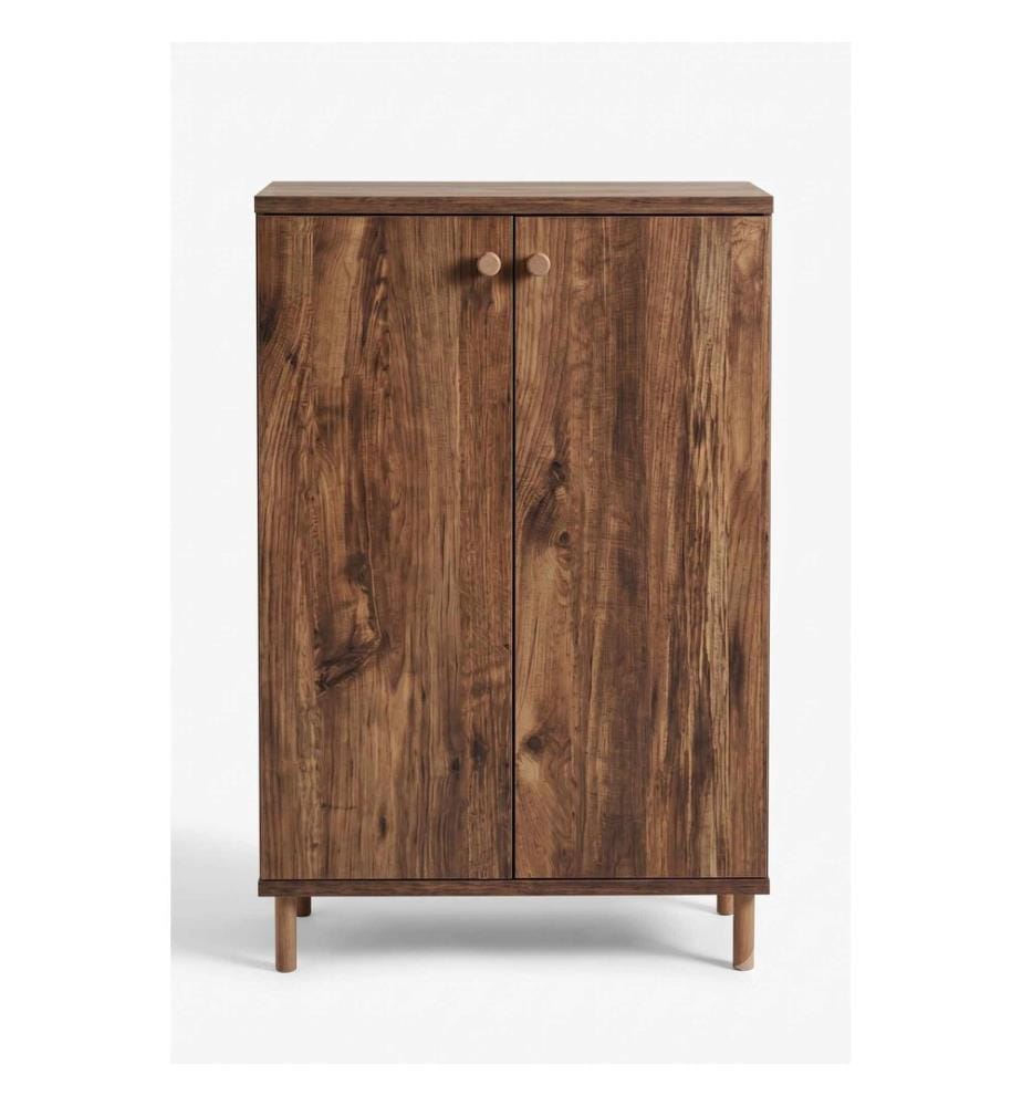 Armoire multifonctionnelle, panneau de particules 100 % mélaminé, pin