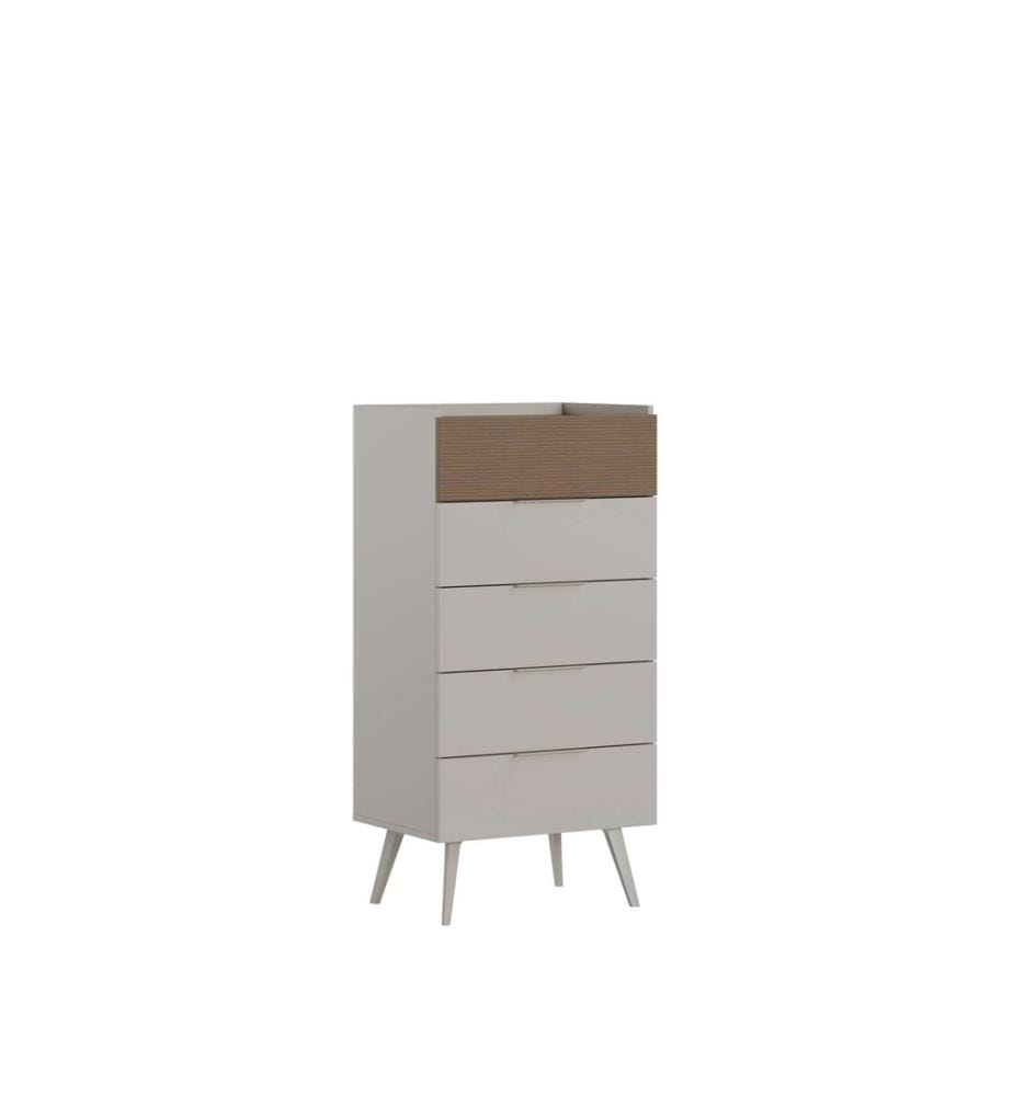 Commode, panneaux de particules 100 % mélaminés, couleur vison