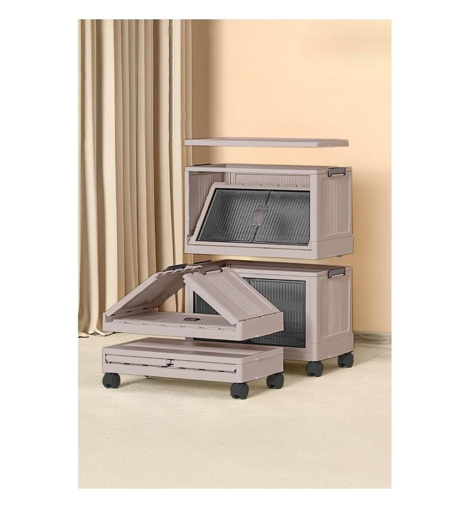 Armoire multifonctionnelle, 100 % plastique, poudre