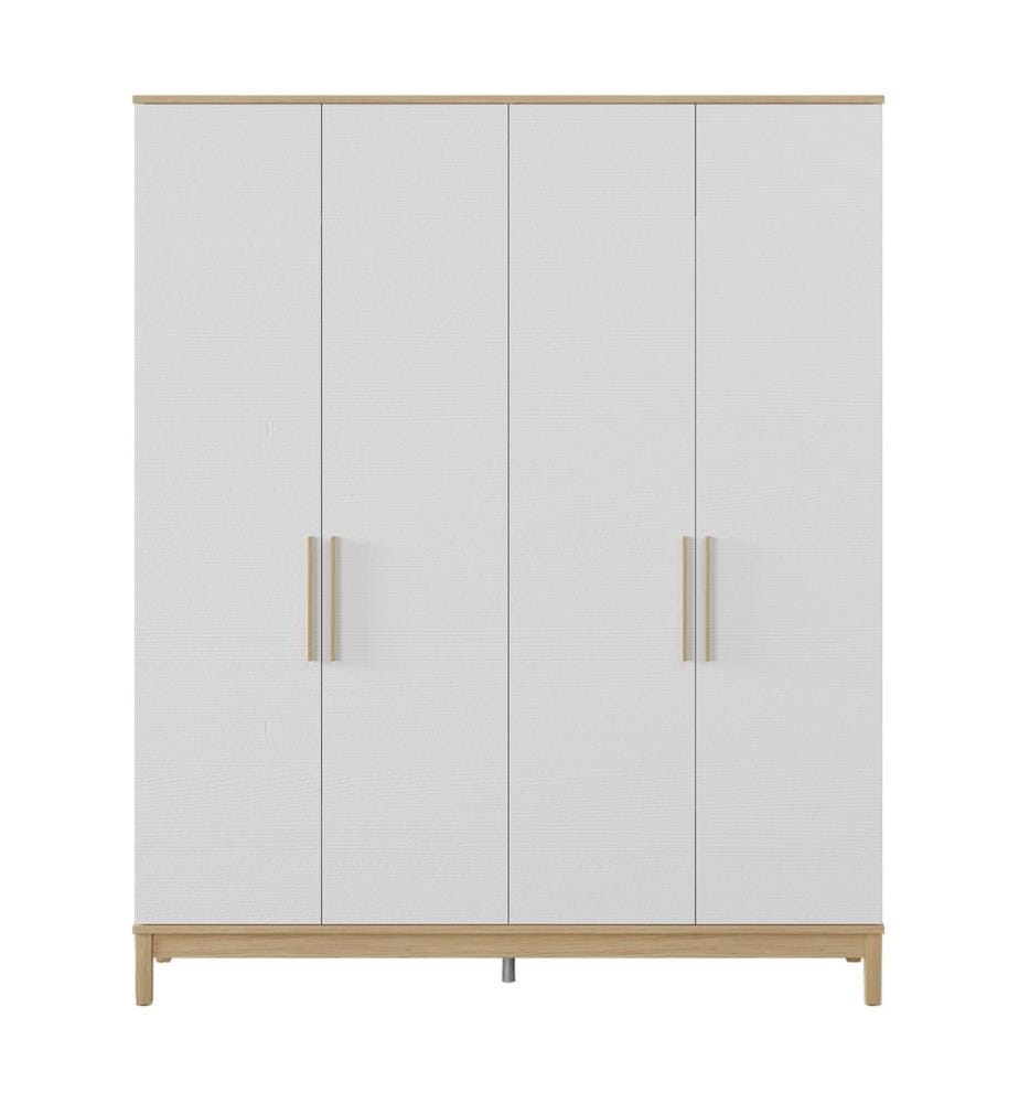 Armoire, panneaux de particules mélaminés, bois, chêne blanc