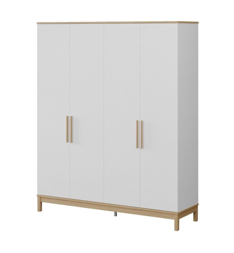 Armoire, panneaux de particules mélaminés, bois, chêne blanc