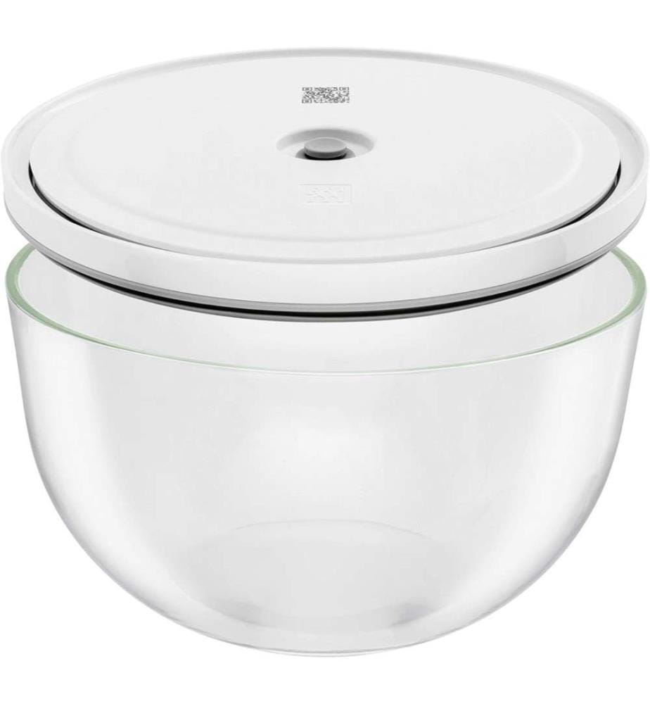 Fresh & Save BOWLS Vakuumschüssel M / 18 cm, Glas, Transparent