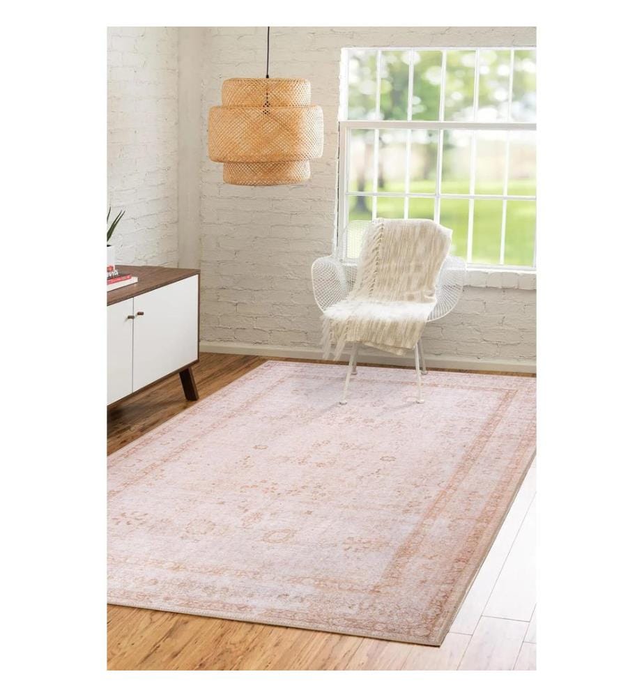 Tappeto, 140 x 190, Beige, 100% POLIESTERE