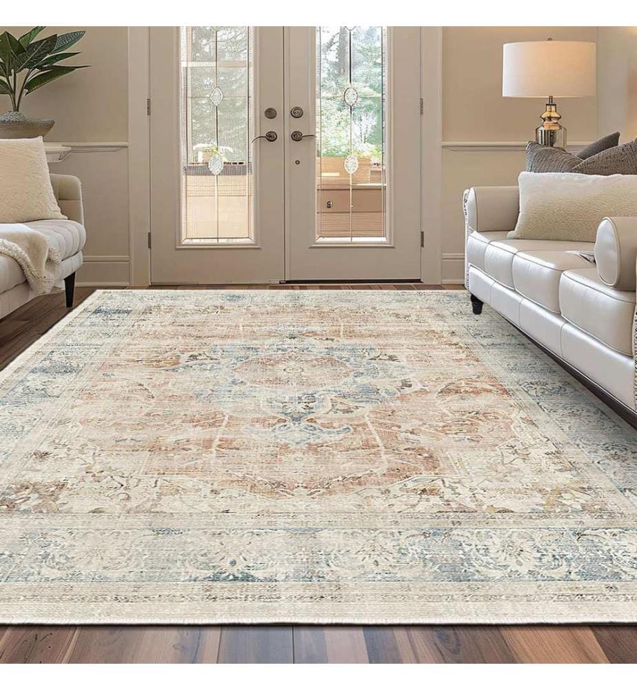 Teppich, 50 x 80, beige, 100 % POLYESTER