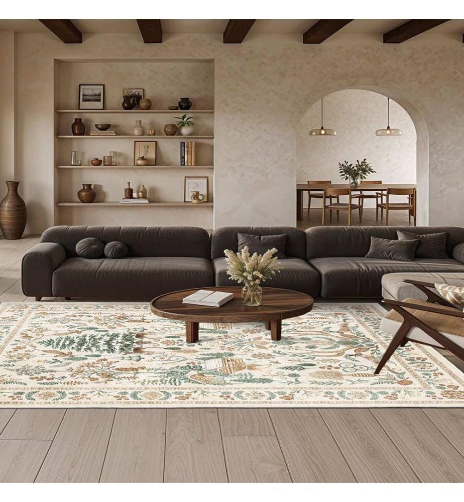 Teppich, 50 x 80, beige, 100 % POLYESTER