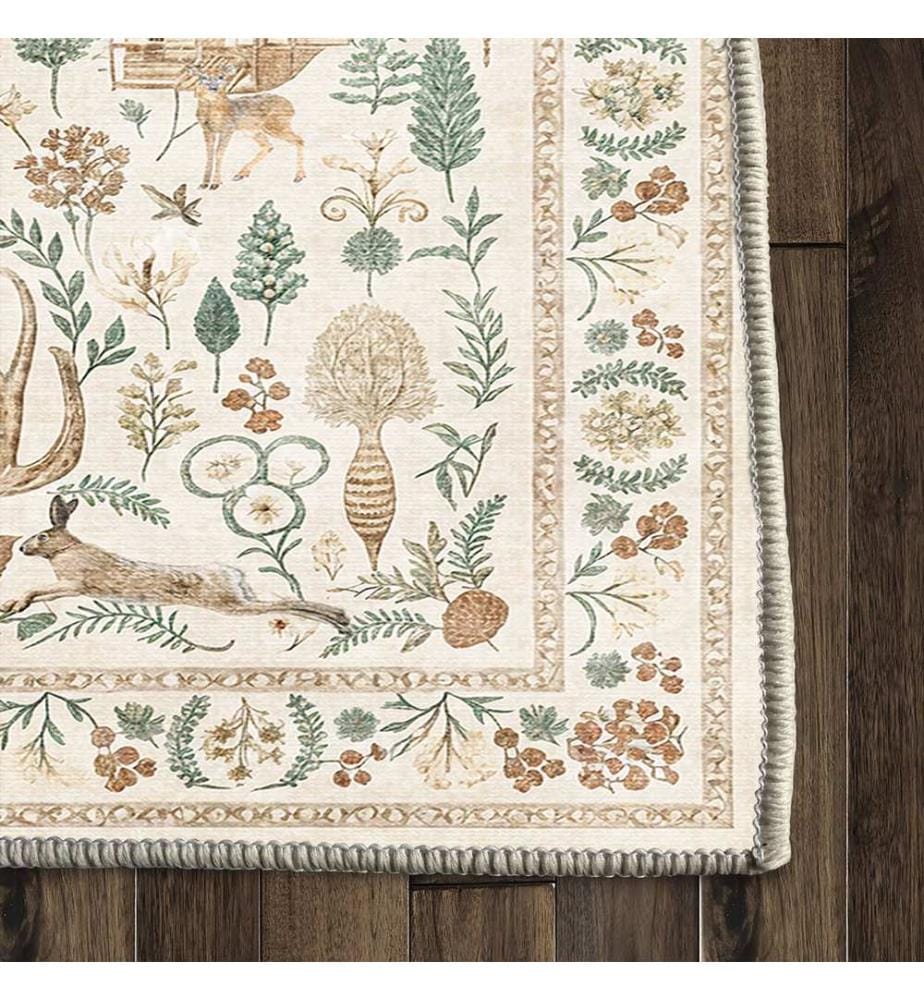 Teppich, 140 x 220, Beige, 100 % POLYESTER