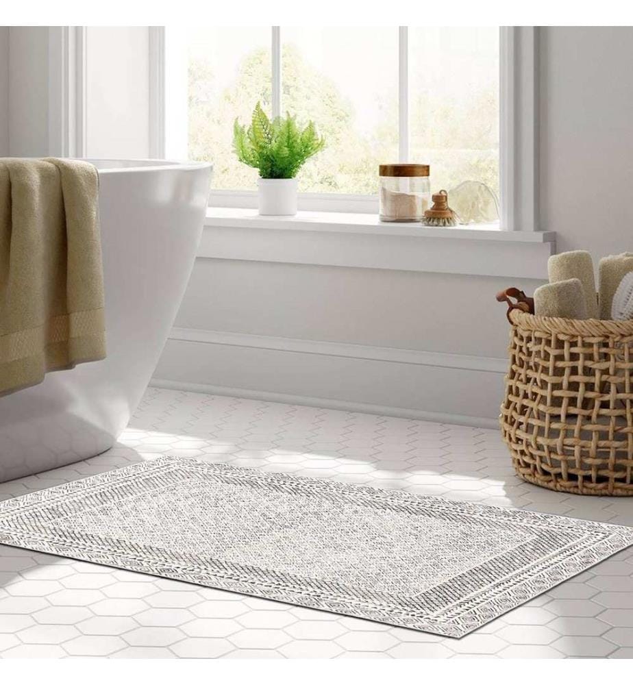 Tappeto, 80 x 200, Beige, 100% POLIESTERE