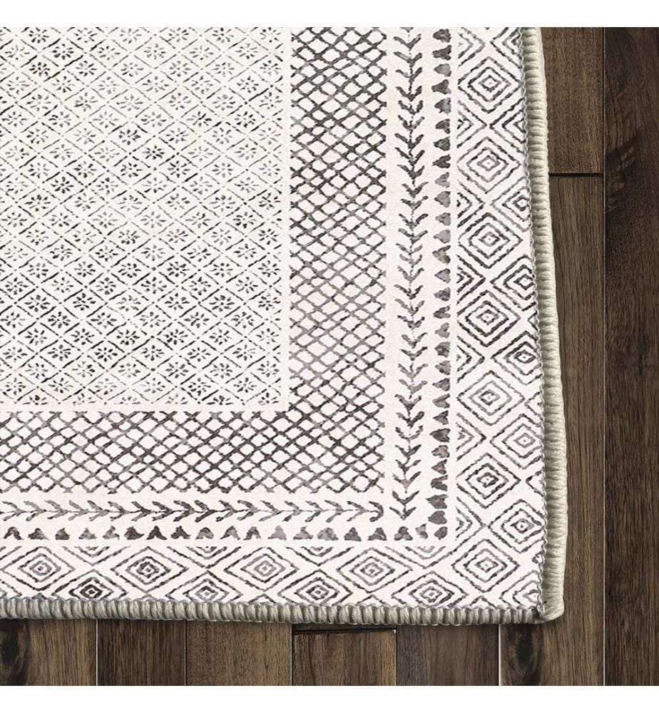 Tappeto, 80 x 200, Beige, 100% POLIESTERE