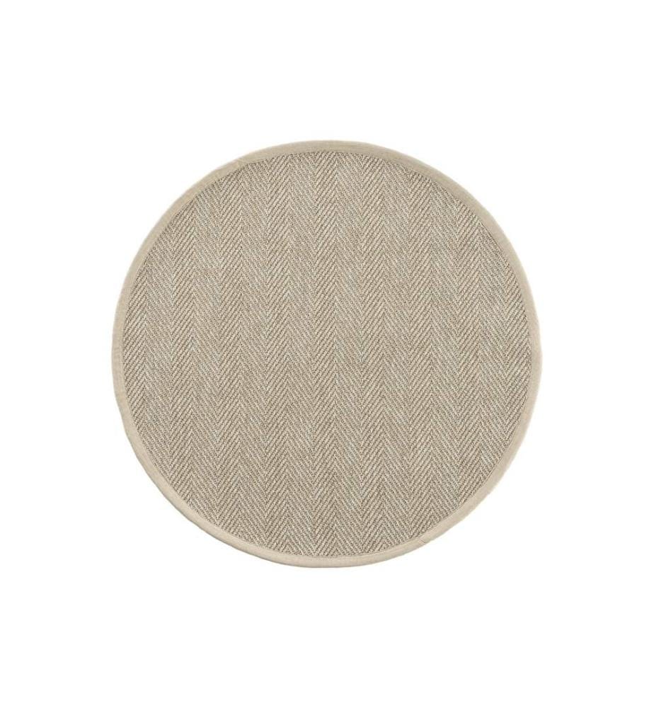 Teppich, 80 cm, Beige, 100 % POLYPROPYLEN