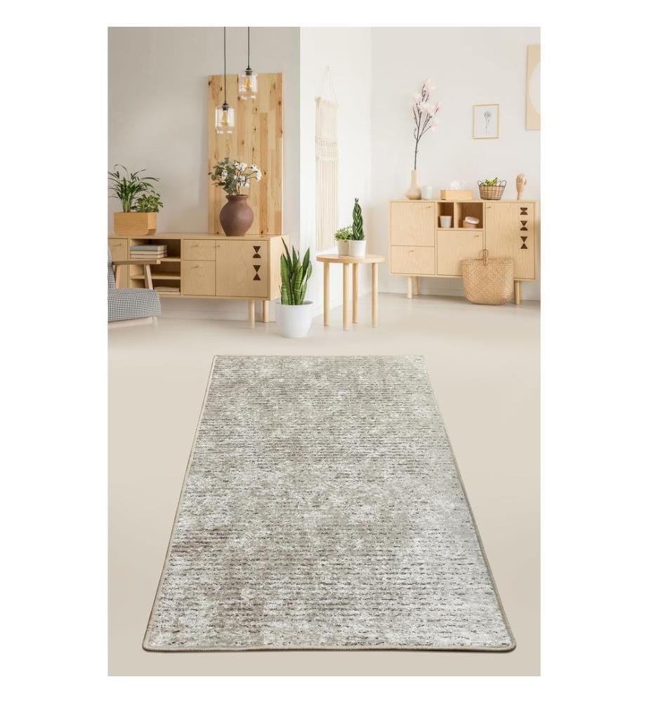Tappeto, 140 x 190, Beige, 100% POLIESTERE