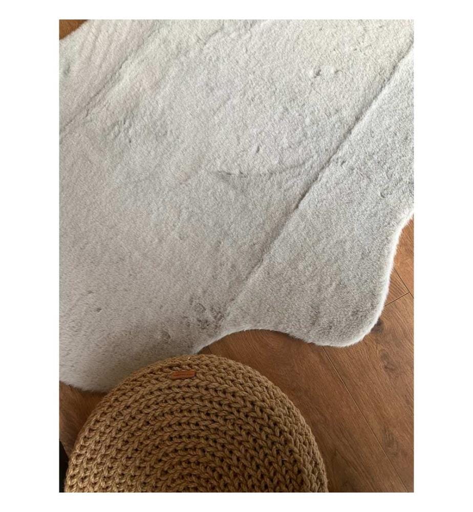 Tappeto, Beige, 100% poliestere, 100 x 150 cm