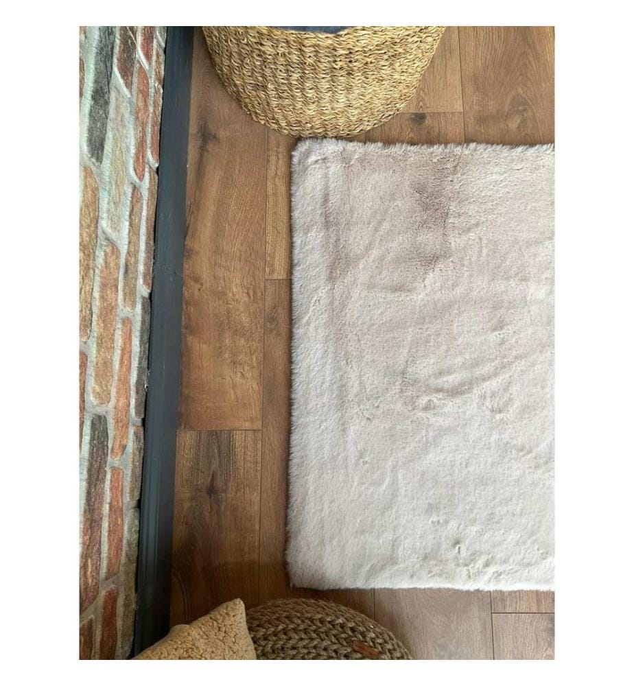 Tappeto, Beige, 100% poliestere, 90 x 300 cm