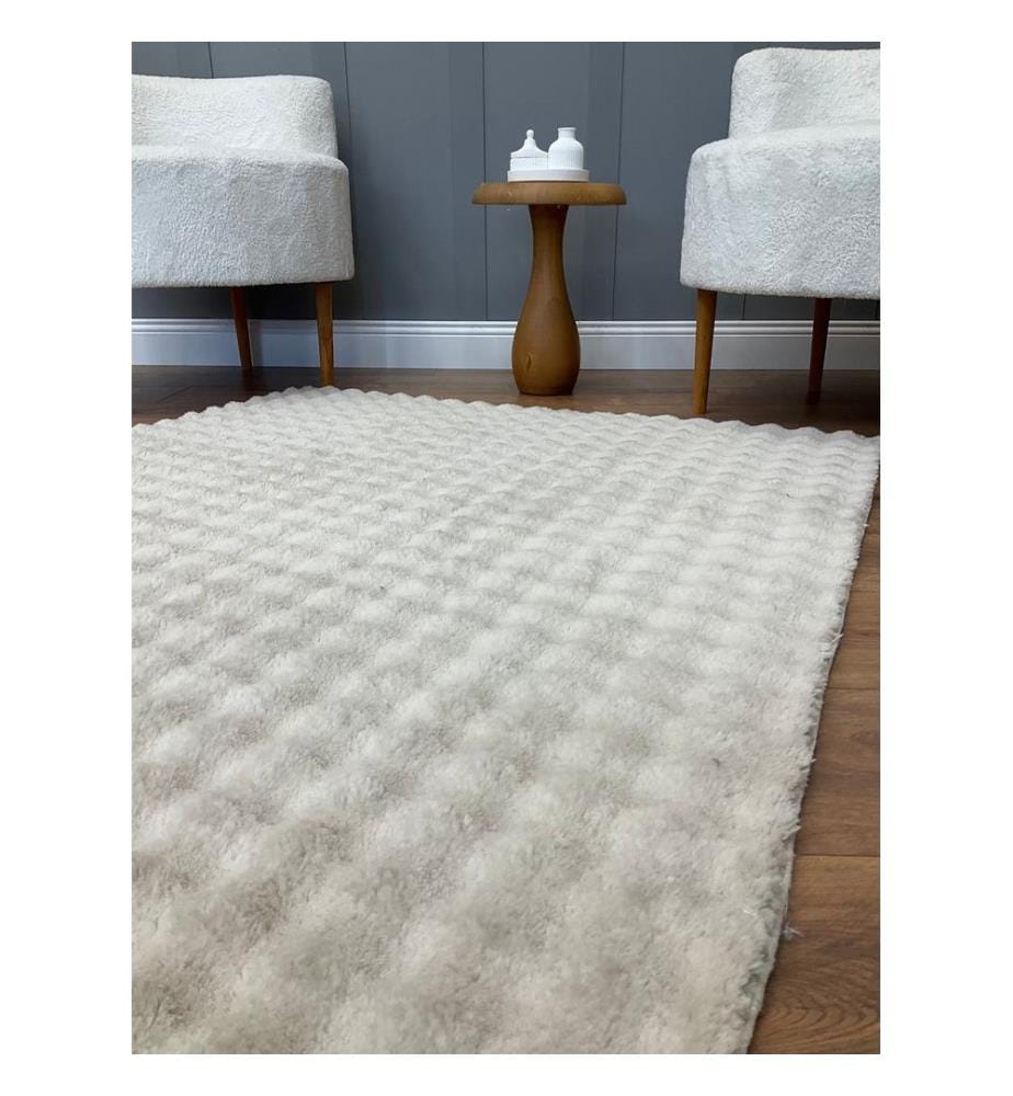 Teppich, Beige, Weicher Teppich, 100 x 200 cm