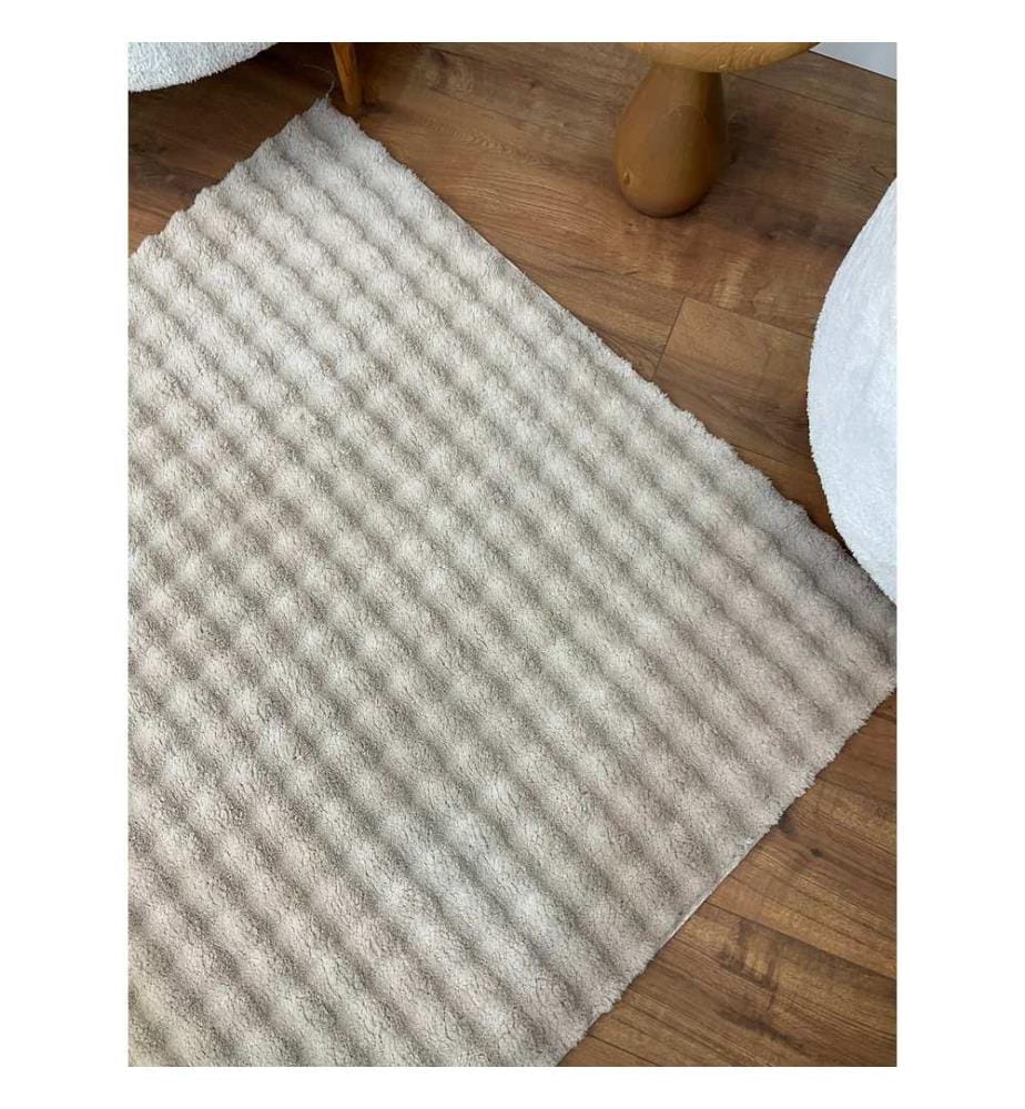 Teppich, Beige, Weicher Teppich, 100 x 300 cm