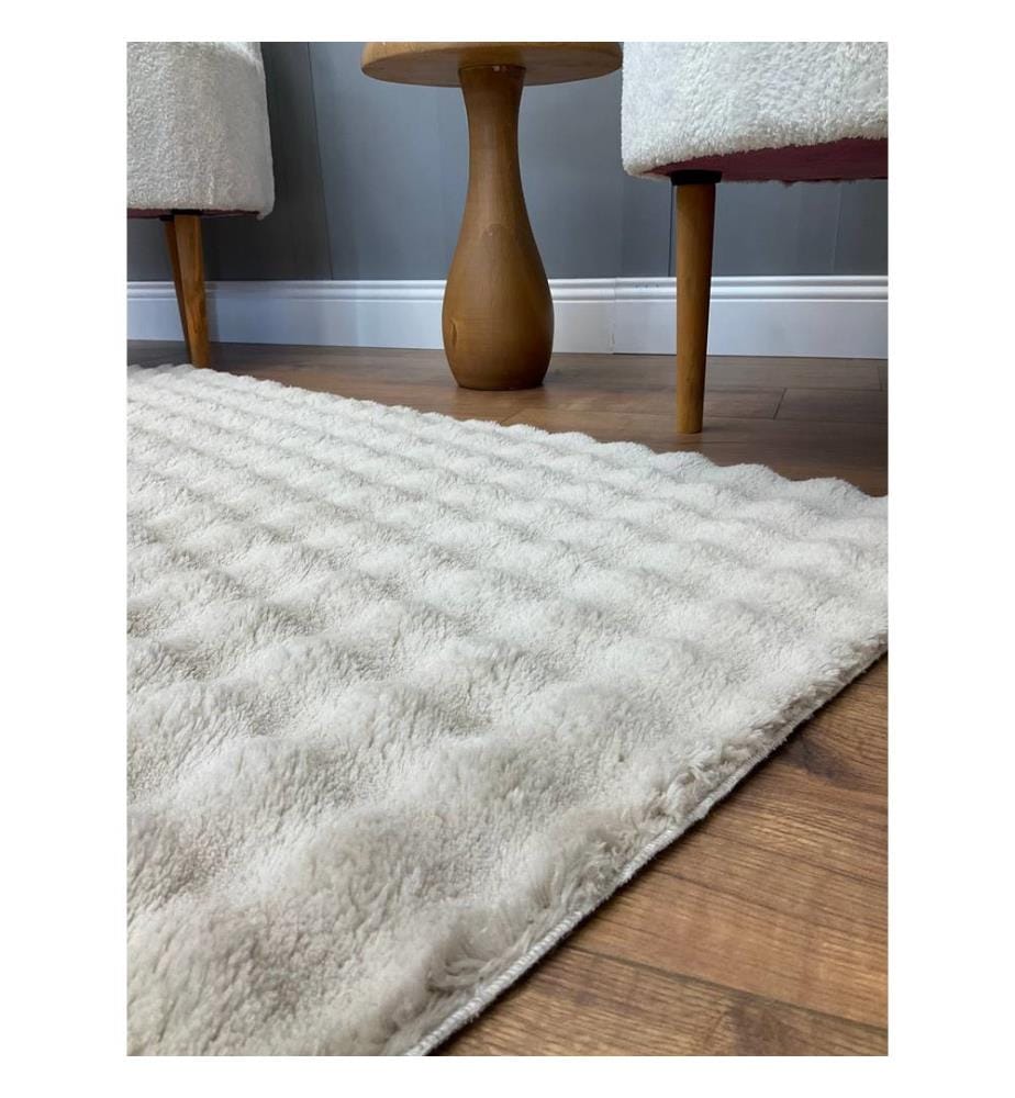 Teppich, Beige, Weicher Teppich, 100 x 300 cm